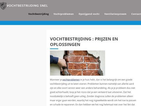 Vochtbestrijding Snel