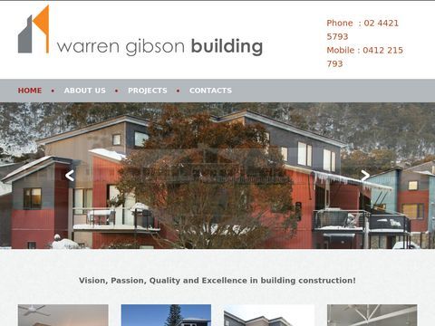 Warren Gibson | Building Construction, Renovations | Shoalhaven Regions, NSW