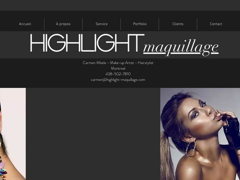 Highlight maquillage