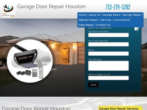 Heights Garage Door Repair Houston