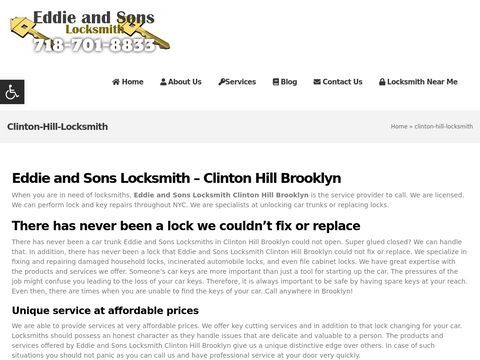 Eddie and Sons Locksmith - Clinton - NY