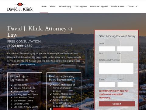 David J. Klink, Attorney at Law