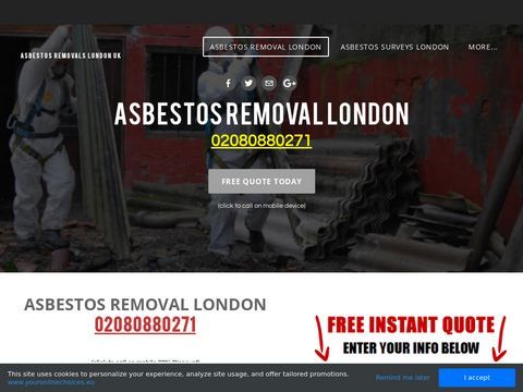 Asbestos Removals London UK