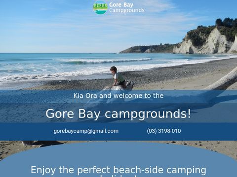 Gore Bay Camp, Buxton Camp | Camping Grounds, Caravan | Canterbury New Zealand