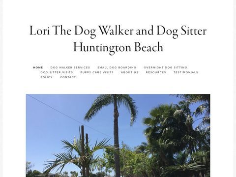 Pet Dog Sitting Walking Walker Huntington Beach California