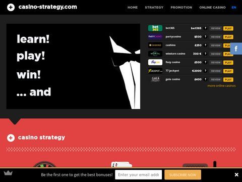 casino-strategy.com | Learn, play, win and enjoy!