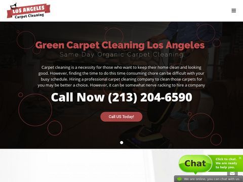 Green Carpet Cleaning Los Angeles