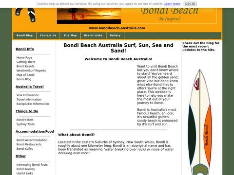 Bondi Beach Australia, Surf, Sun, Sea and Sand