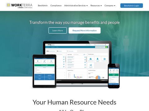 WORKTERRA,The gateway to HR, Benefits and Payroll