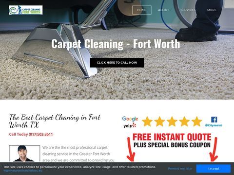 Commercial carpet cleaning 