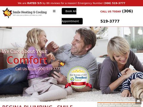 Regina Plumbing | Smile Plumbing & Heating in Regina