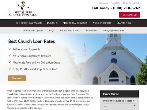 Church Loans and Financing