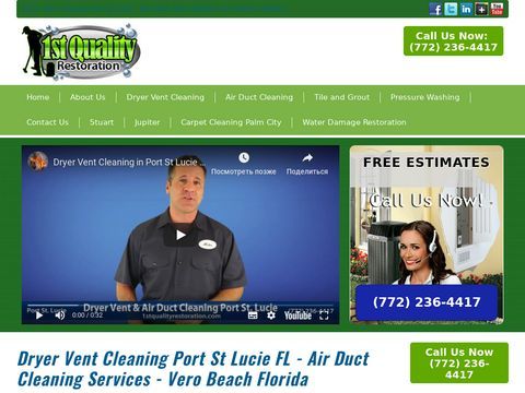 Dryer Vent & Air Duct Cleaning Port St. Lucie