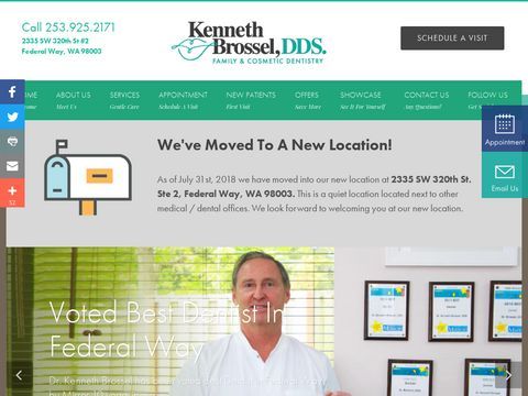 Federal Way Dentist | Dr. Kenneth Brossel, DDS | Family and Cosmetic Dentistry serving Federal Way over 25 years!