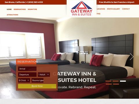 San Bruno CA Hotel - Gateway Inn & Suites