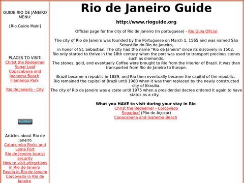 Rio de Janeiro guide