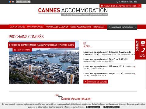 Cannes Accommodation – apartments for rent