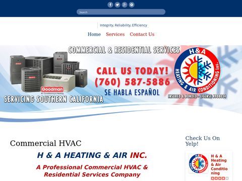 H & A Heating And Air, Inc.