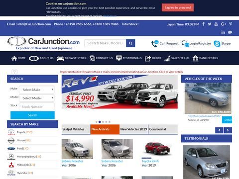 Japanese Used Cars & Vehicles for sale: Buses, Trucks, Tractors, Machinery for Africa & Caribbean