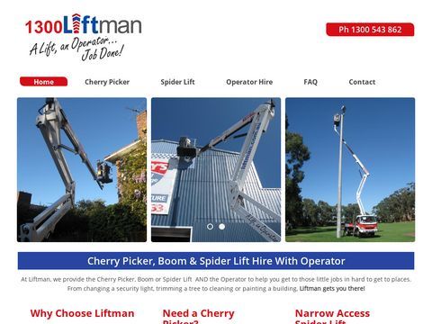 Hire Liftman, EWP Operator | Truck Mount Lift | Australia