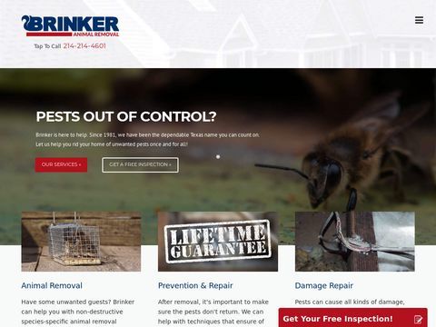 Brinker Animal Removal