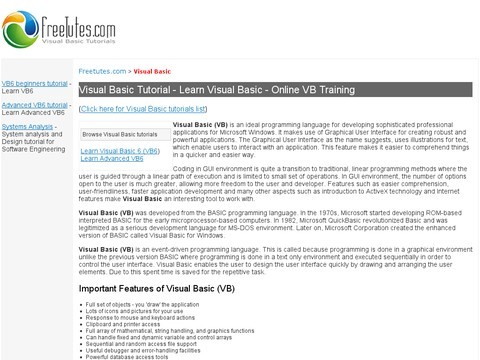 Visual Basic Tutorial