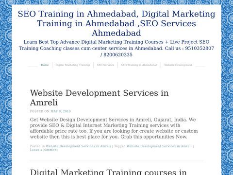 Learn SEO Training in Ahmedabad