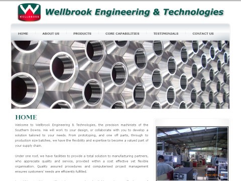 Wellbrookengtech | Quality, Engineering, Components | Machining Design & Production