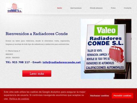 Conde Radiators - Automotive Vehicle Workshop in Madrid