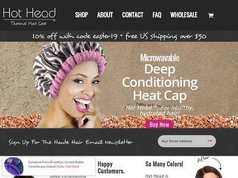 Hot Head Deep Conditioning Treatment Cap