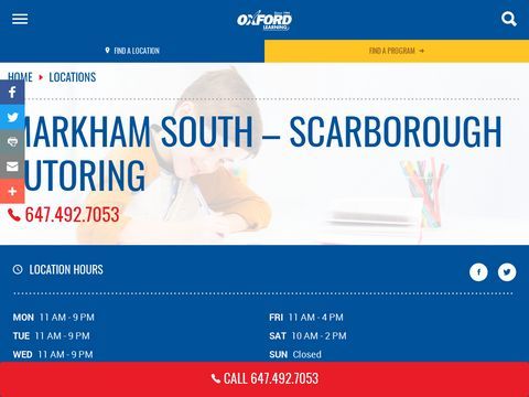 Oxford Learning Markham South - Scarborough