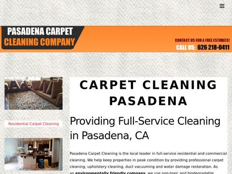 Pasadena Carpet Cleaning Pros