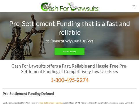 Cash For Lawsuits