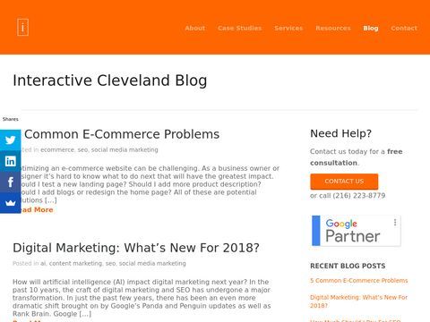 Online Marketing Blog - Interactive Cleveland