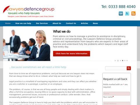 Lawyers Defence Group - Supporting legal practitoners