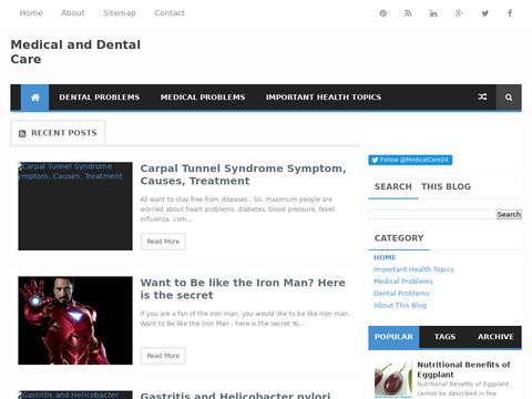 Medical and Dental Care