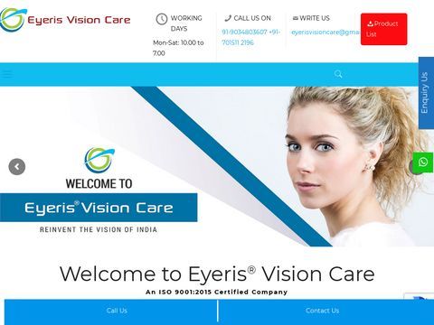 Eye Drop Franchise Company - Eyeris Vision care