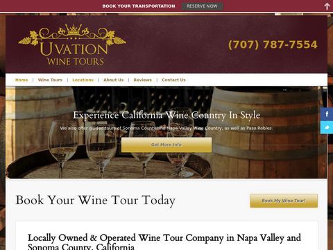 Uvation Wine Tours & Limousine of Napa