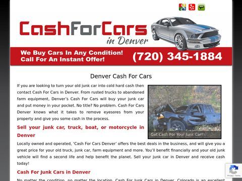 Denver Cash For Car