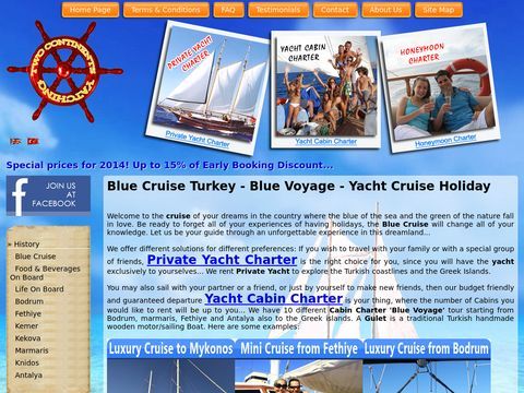 Blue Voyage Turkey-Boat Cruise-Gulet Yacht Holiday