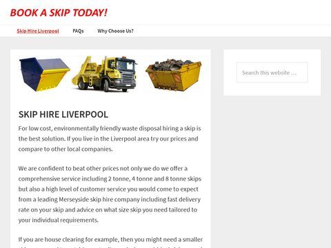 Skip Hire in Liverpool