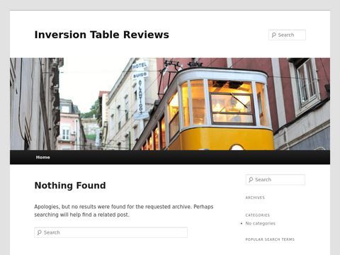 Inversion Table Reviews