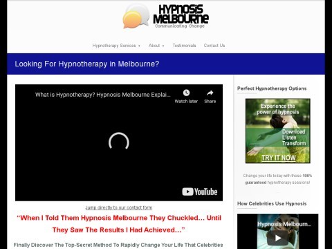 Hypnosis Melbourne