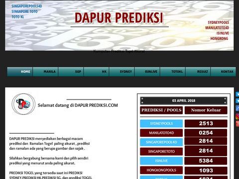 dapur prediksi