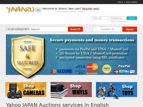 Yaharu - Yahoo Auction Japan in English