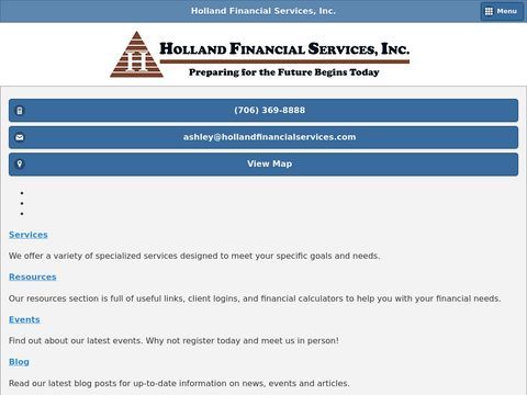 Holland Financial Services, Inc.