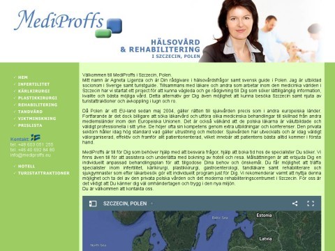 MediProffs, Bra vård och rehabilitering i Polen, Szczecin