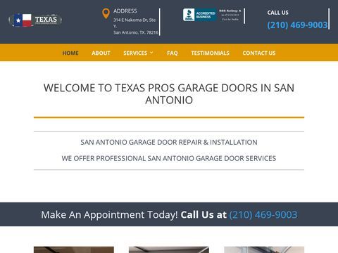 Texas Pros Garage Doors San Antonio