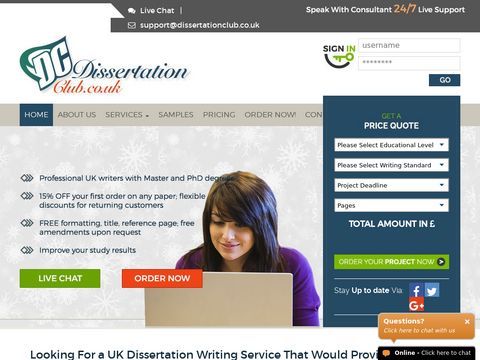 Dissertation Club - Dissertation Writing UK