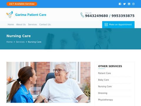 Nursing Care | Nursing Care Services in Gurgaon | Homecare